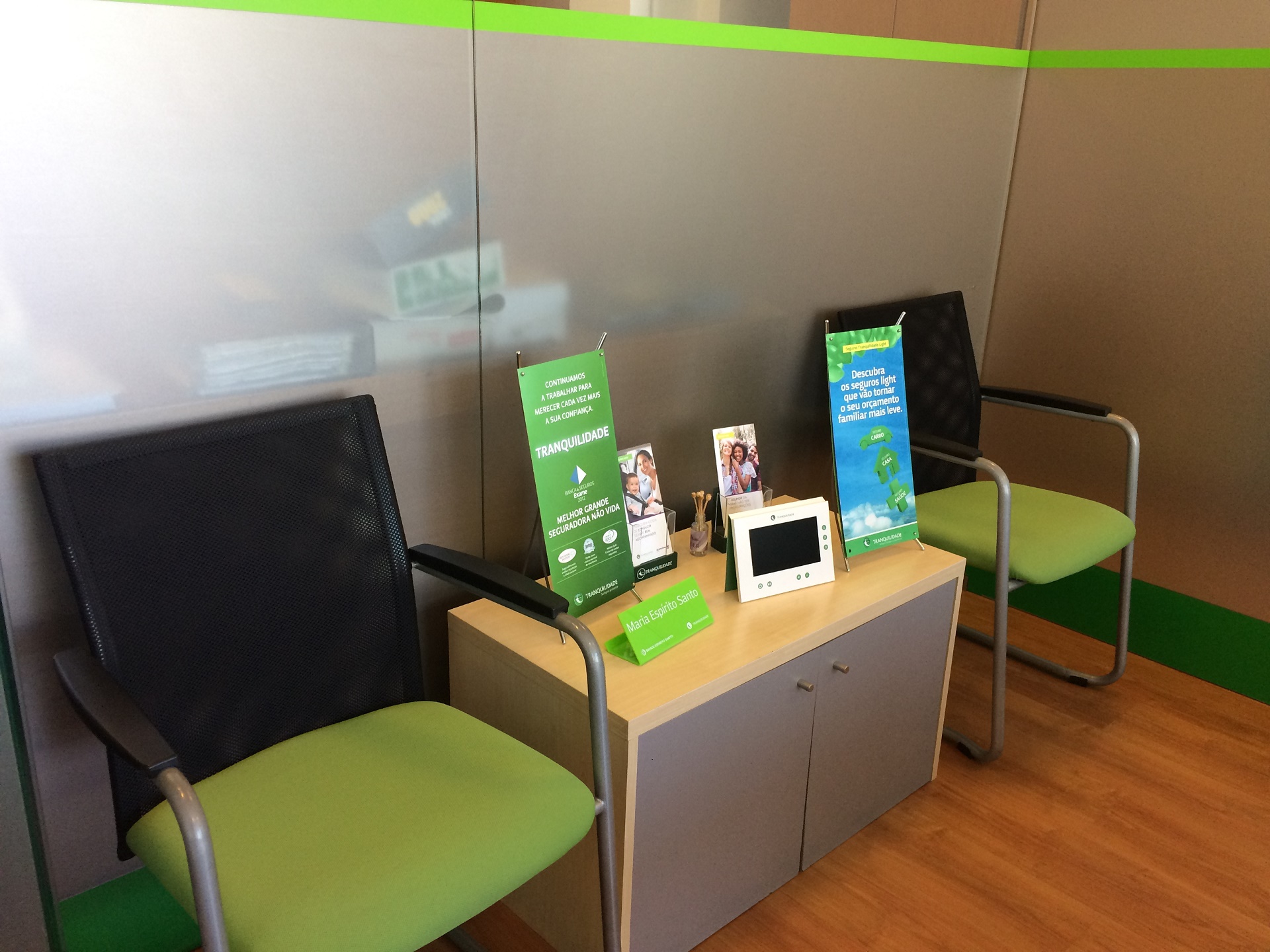 TRANQUILIDADE: Agente Maria Fernandina Martins Espírito Santo