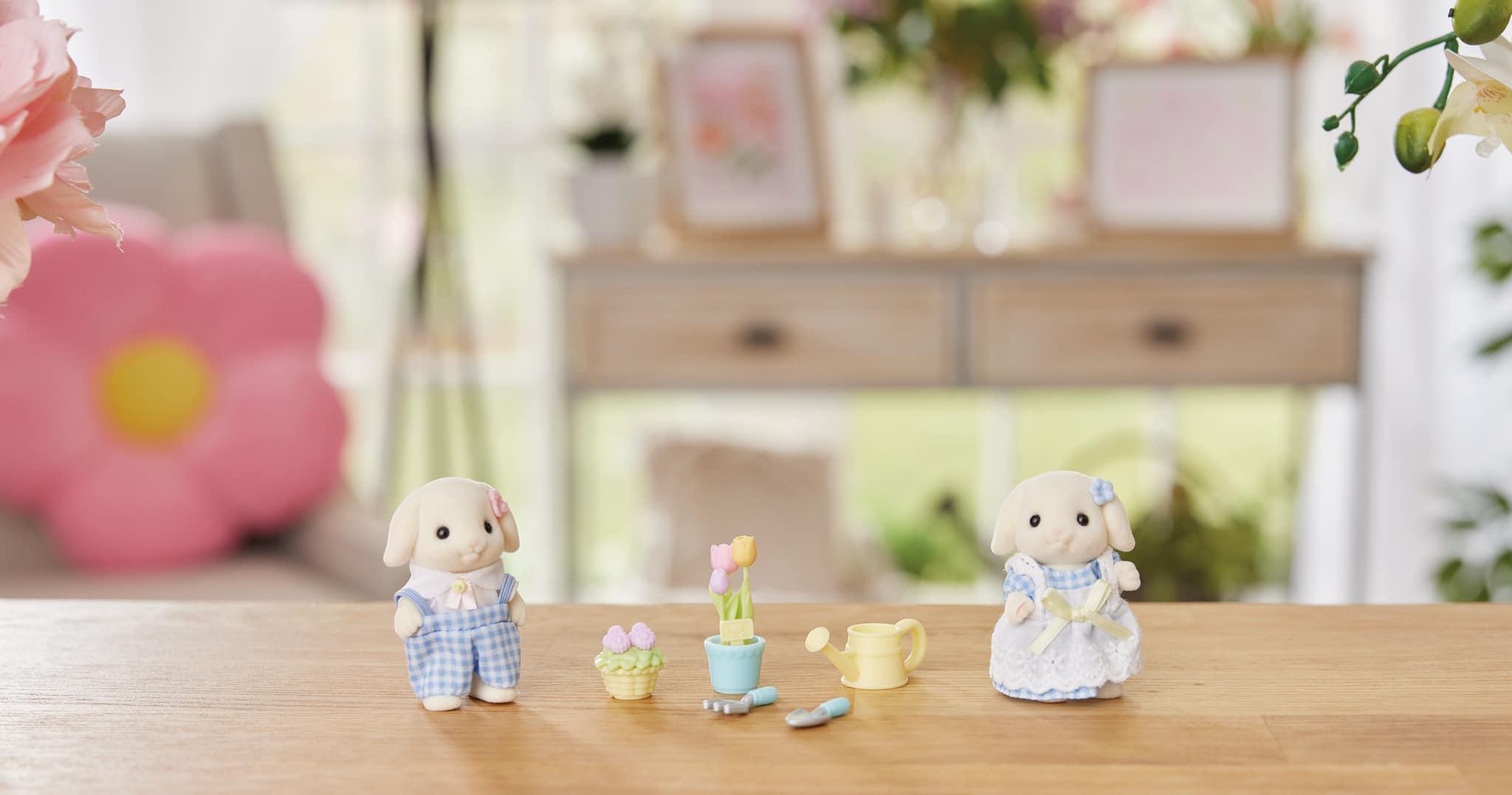 Did you Calico Critters are called Sylvanian Families outside of North America? 
These cute figures are perfect for pretend play! Many are posable and with the many accessories to chose from, there is a world of play waiting!