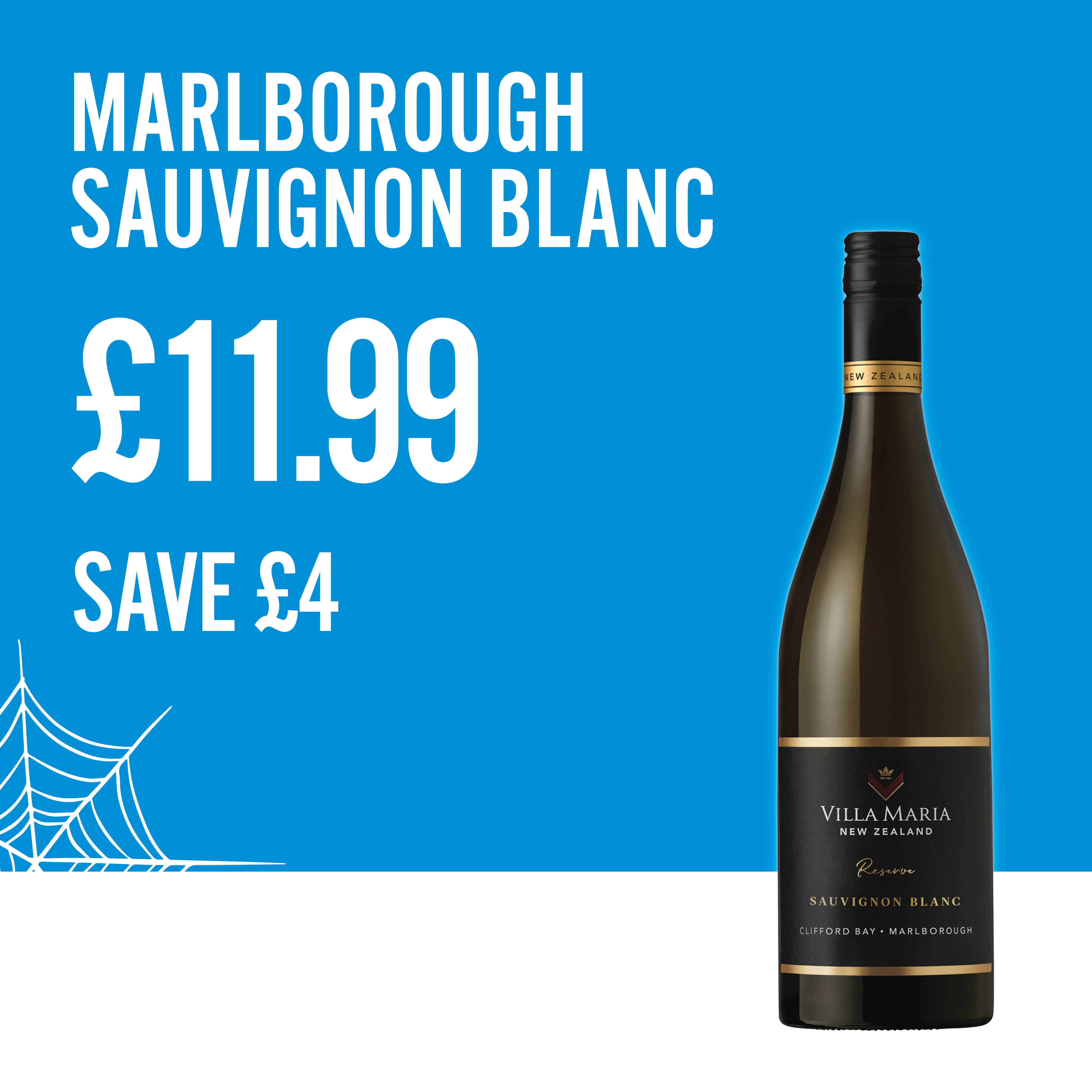 Villa Maria Sauvignon Blanc &pound;11.99 Save &pound;4