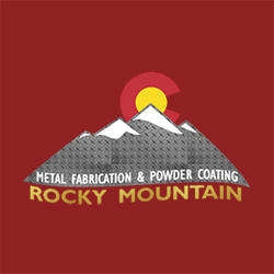 Rocky Mountain Metal Fabrication & Powder Coating Logo