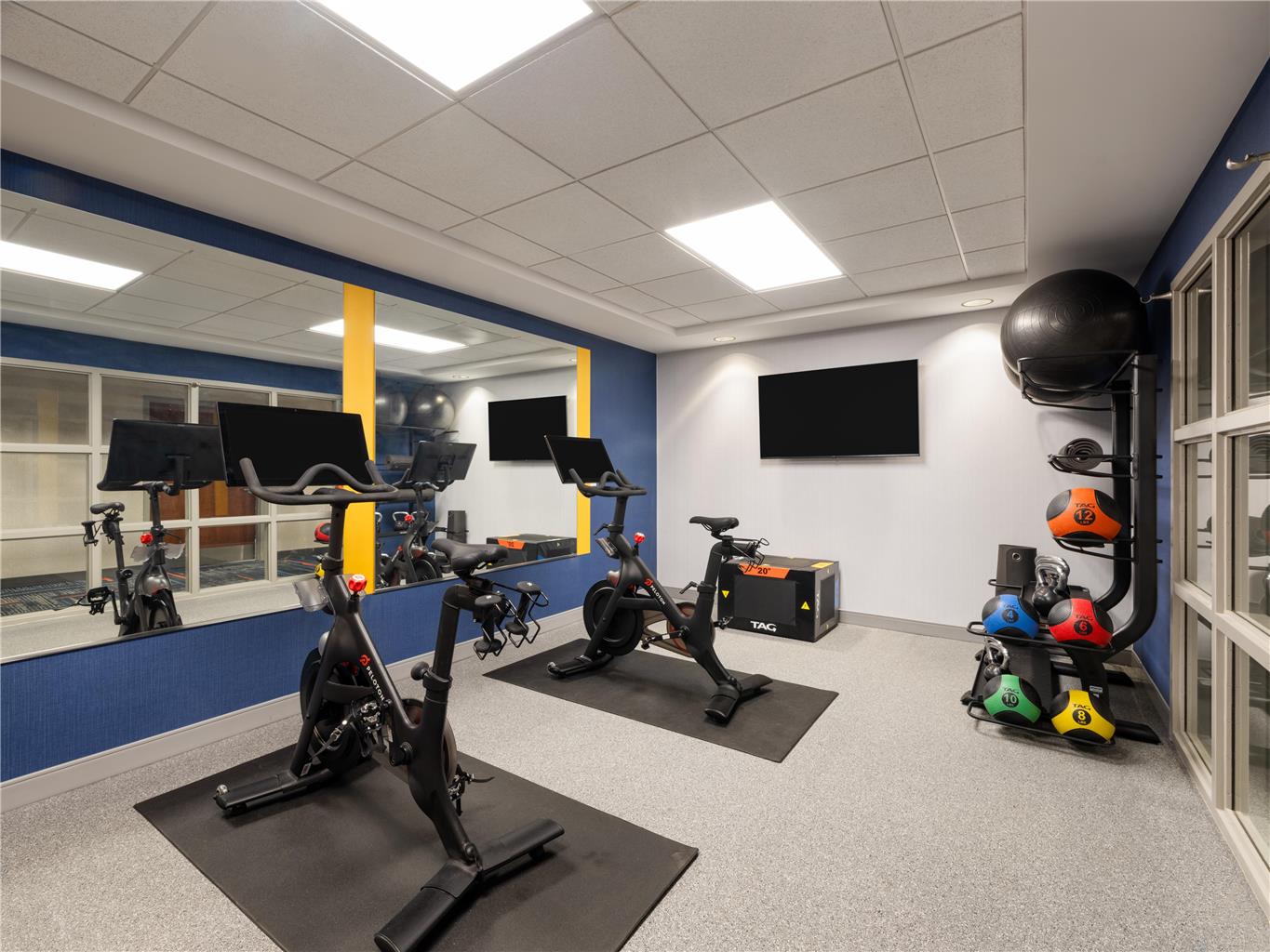 Health club  fitness center  gym
