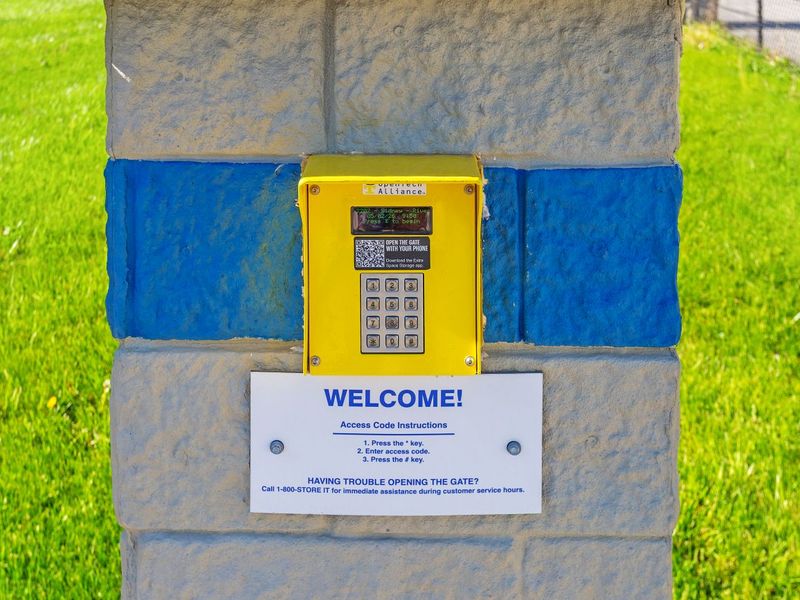 Keypad - Storage Express at 999 Riverside Dr, Sidney, OH 45365