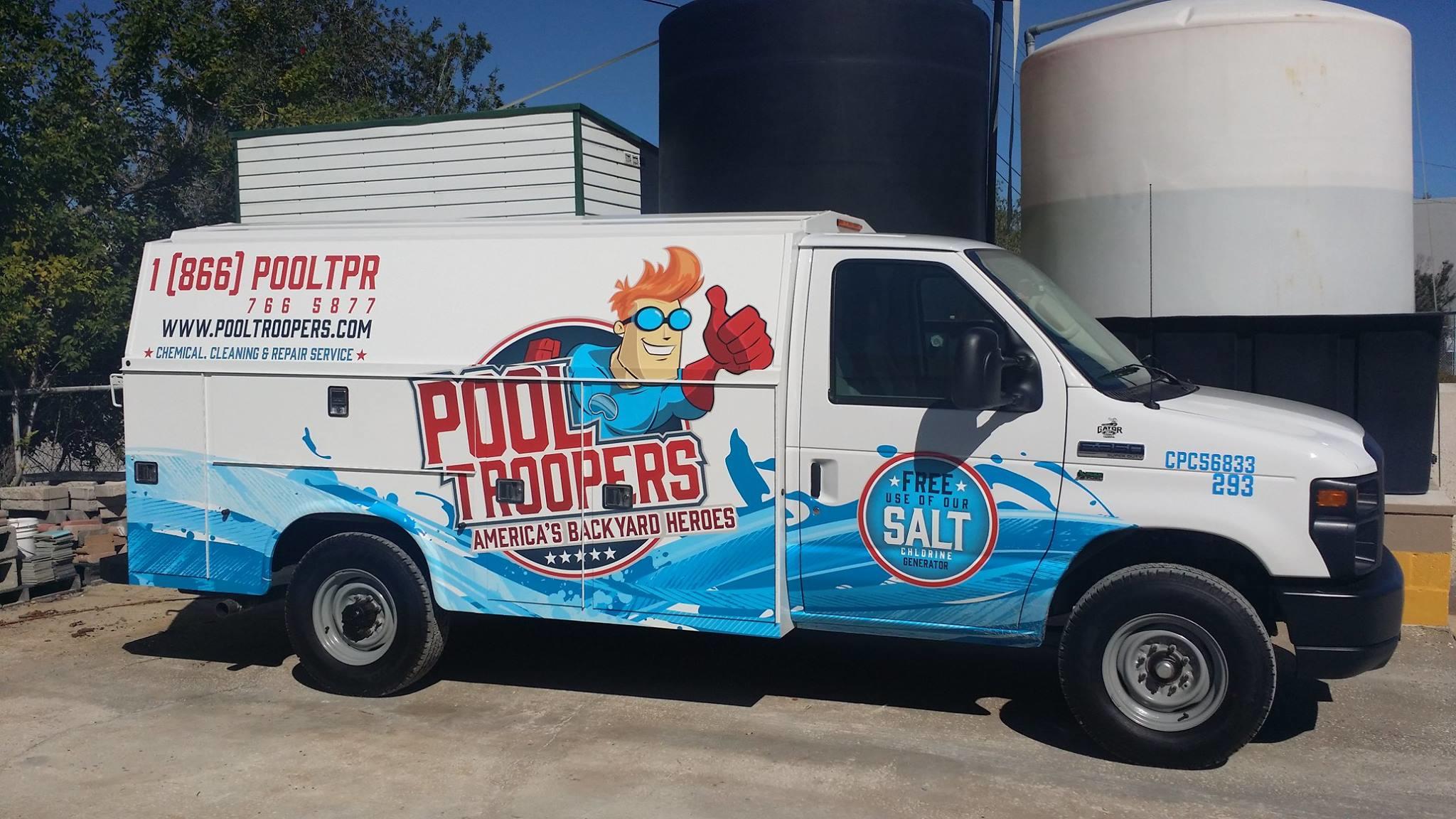 Pool Troopers Service Truck