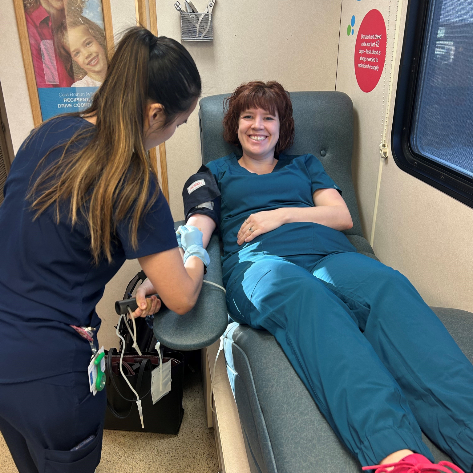 Our hearts are full of gratitude for everyone who donated blood at our Blood Mobile today. Your acts of kindness save lives and strengthen our community.  
Special thanks to Memorial Blood Centers for the amazing customer service.