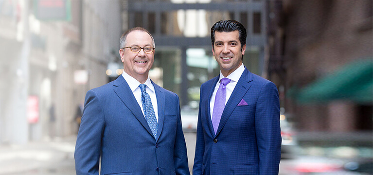 Brian Monico and Andy Hale standing together Hale & Monico New York (212)810-2477