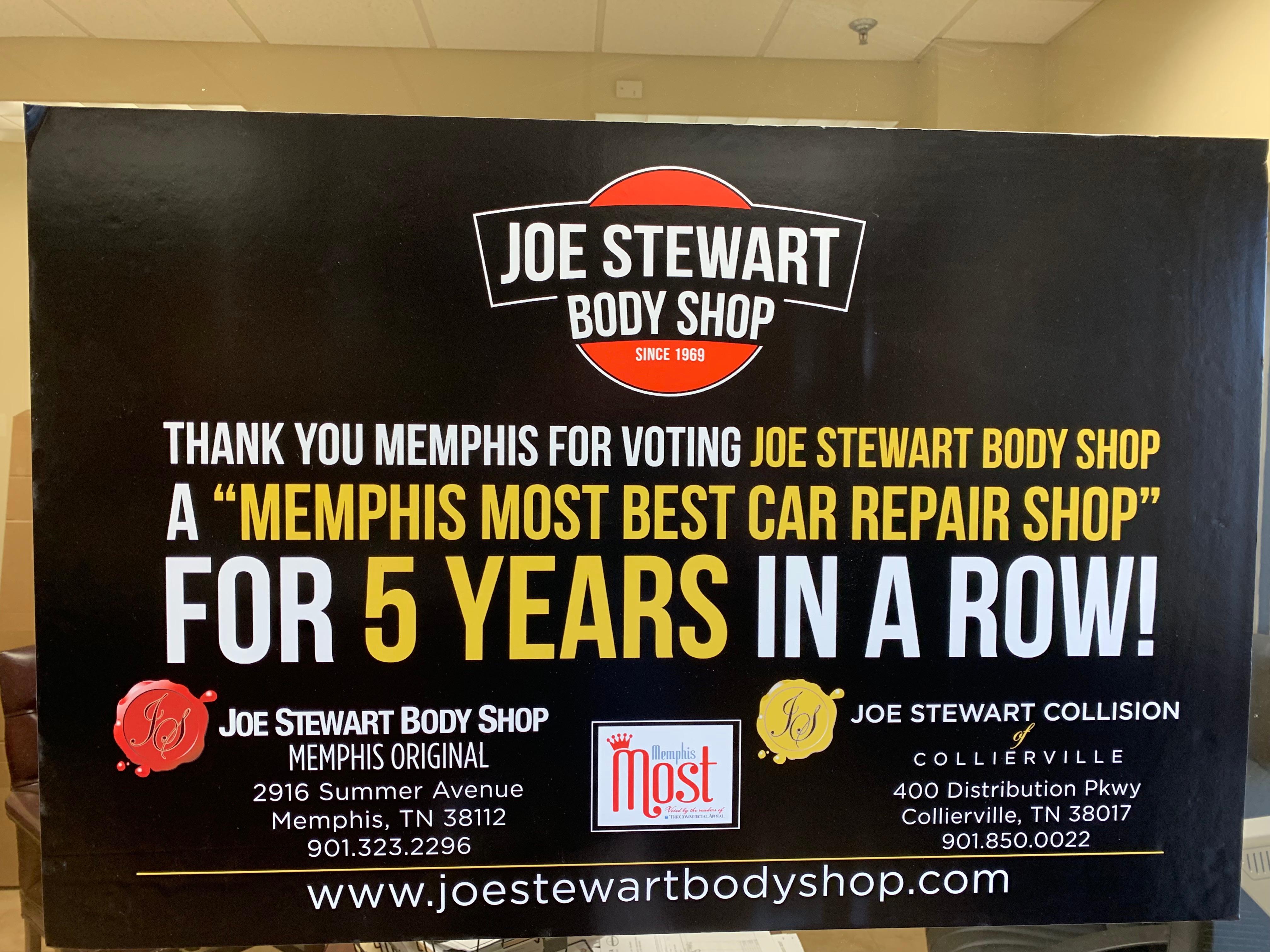 Joe Stewart Body Shop Photo
