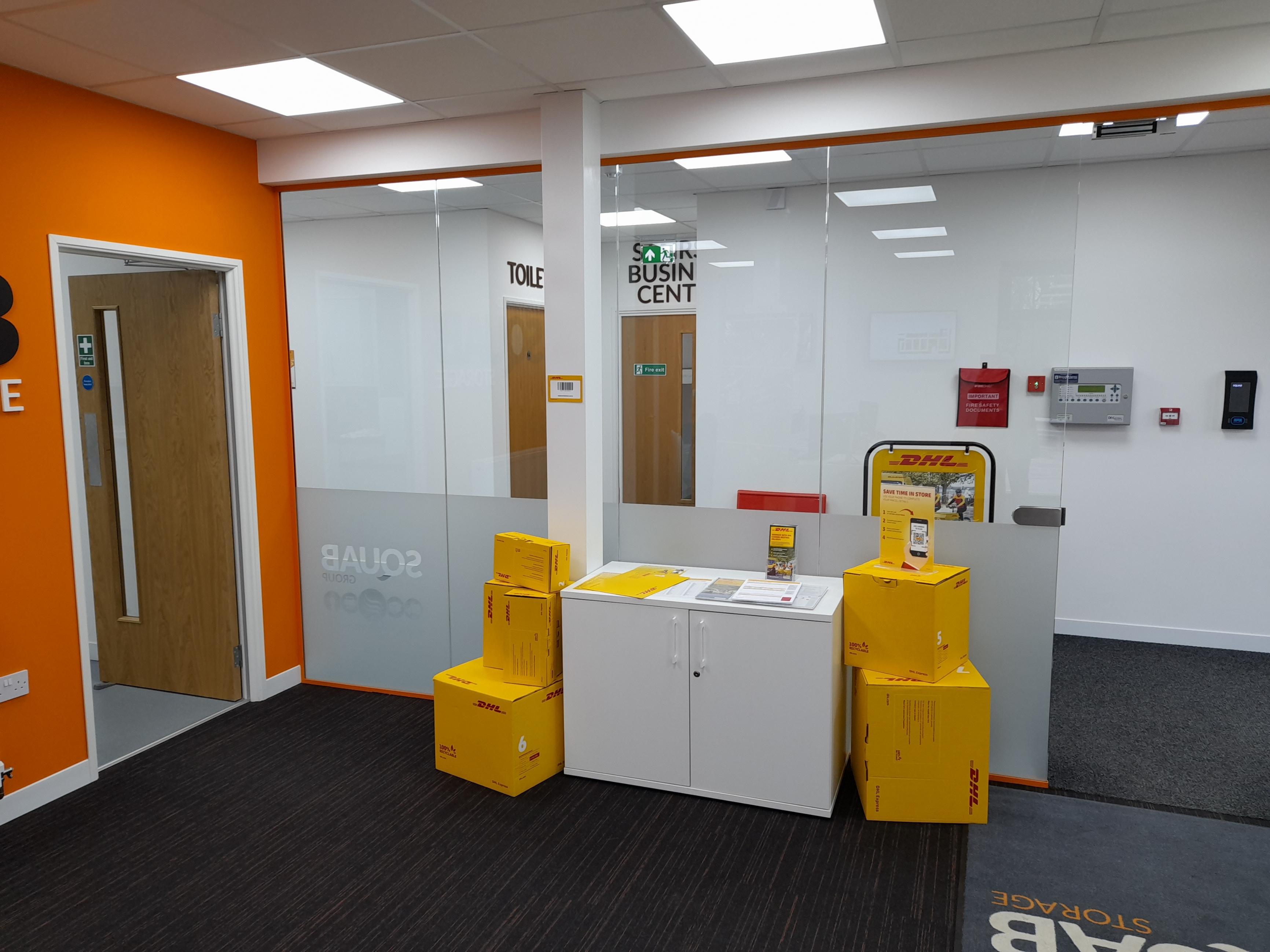 Images DHL Express Service Point (Squab Storage Rubery )
