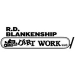 R D Blankenship Dirt  Work Logo