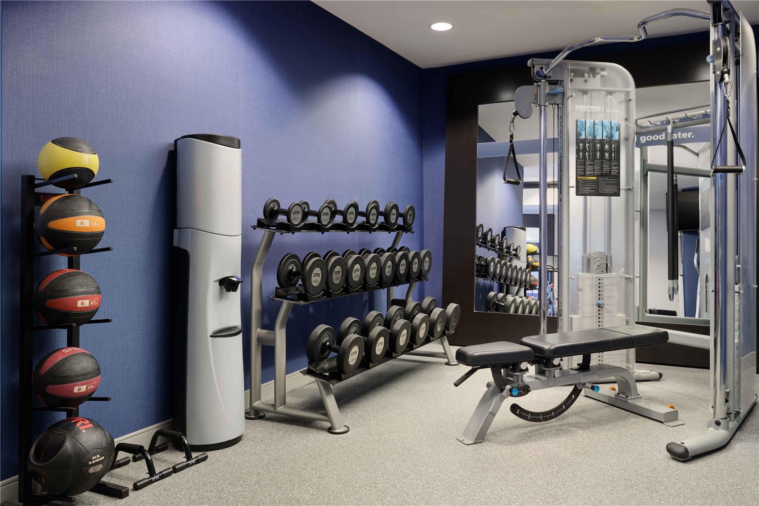 Health club fitness center gym