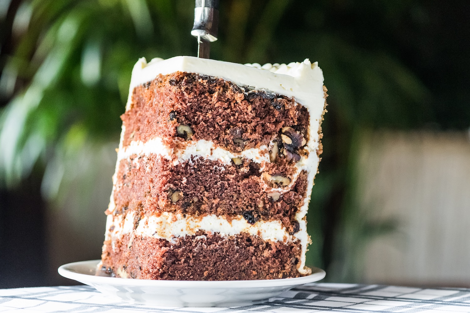 Indulge in our famous, towering Carrot Cake dessert the perfect sweet finish to your meal at Gibsons 