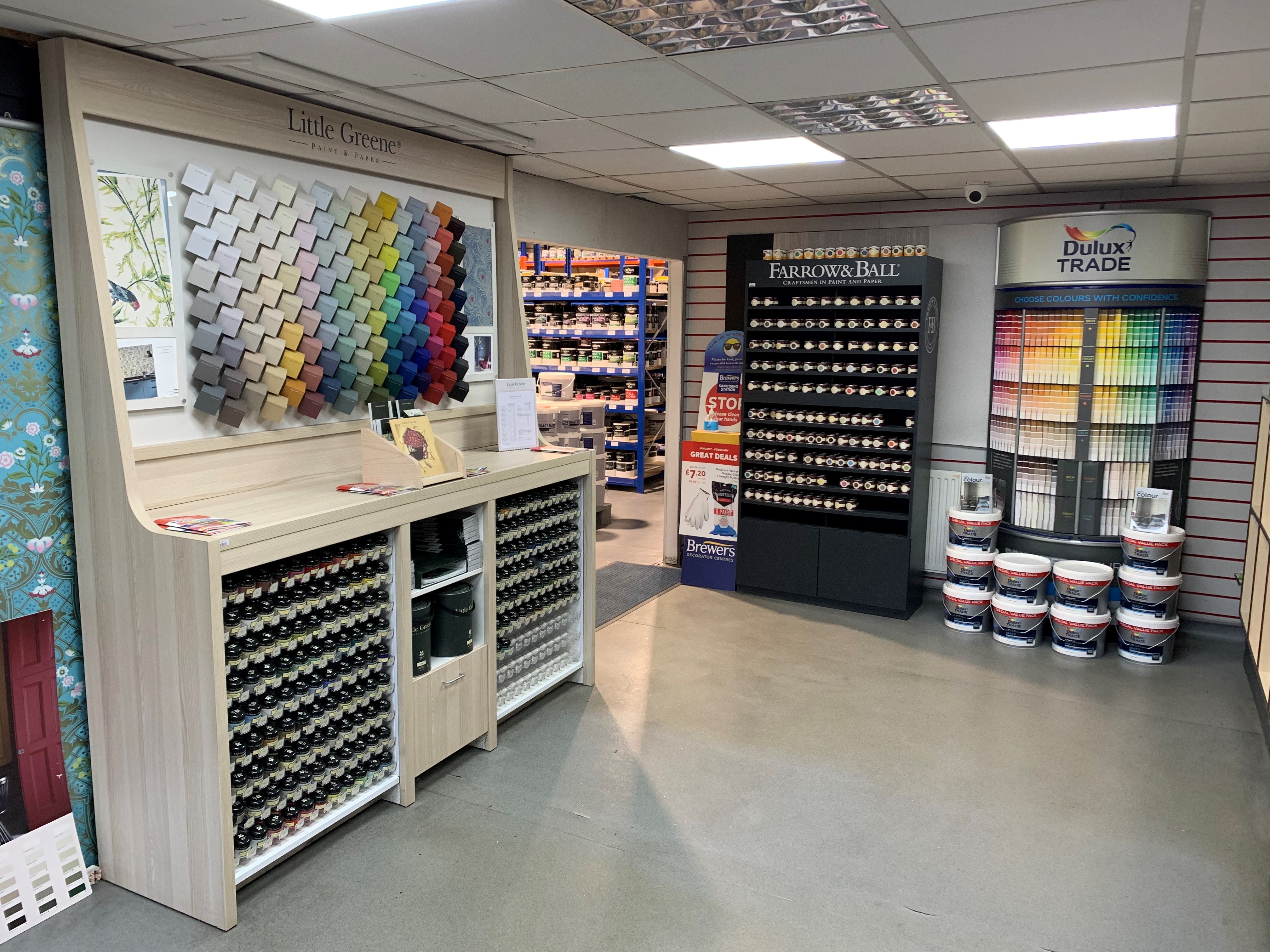 Brewers Decorator Centres Salford 01618 346575