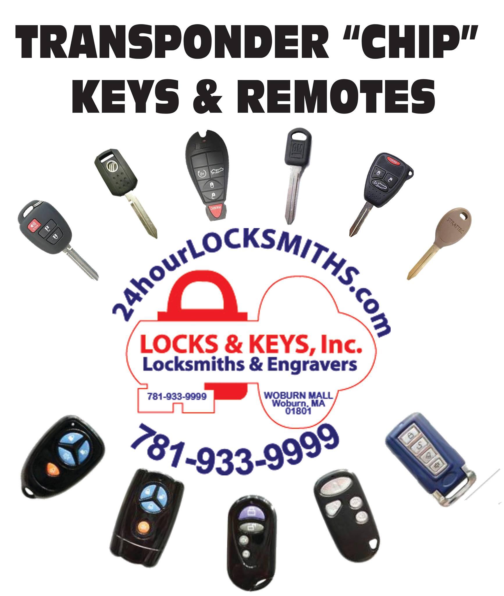 We make car keys and fobs for most automobiles