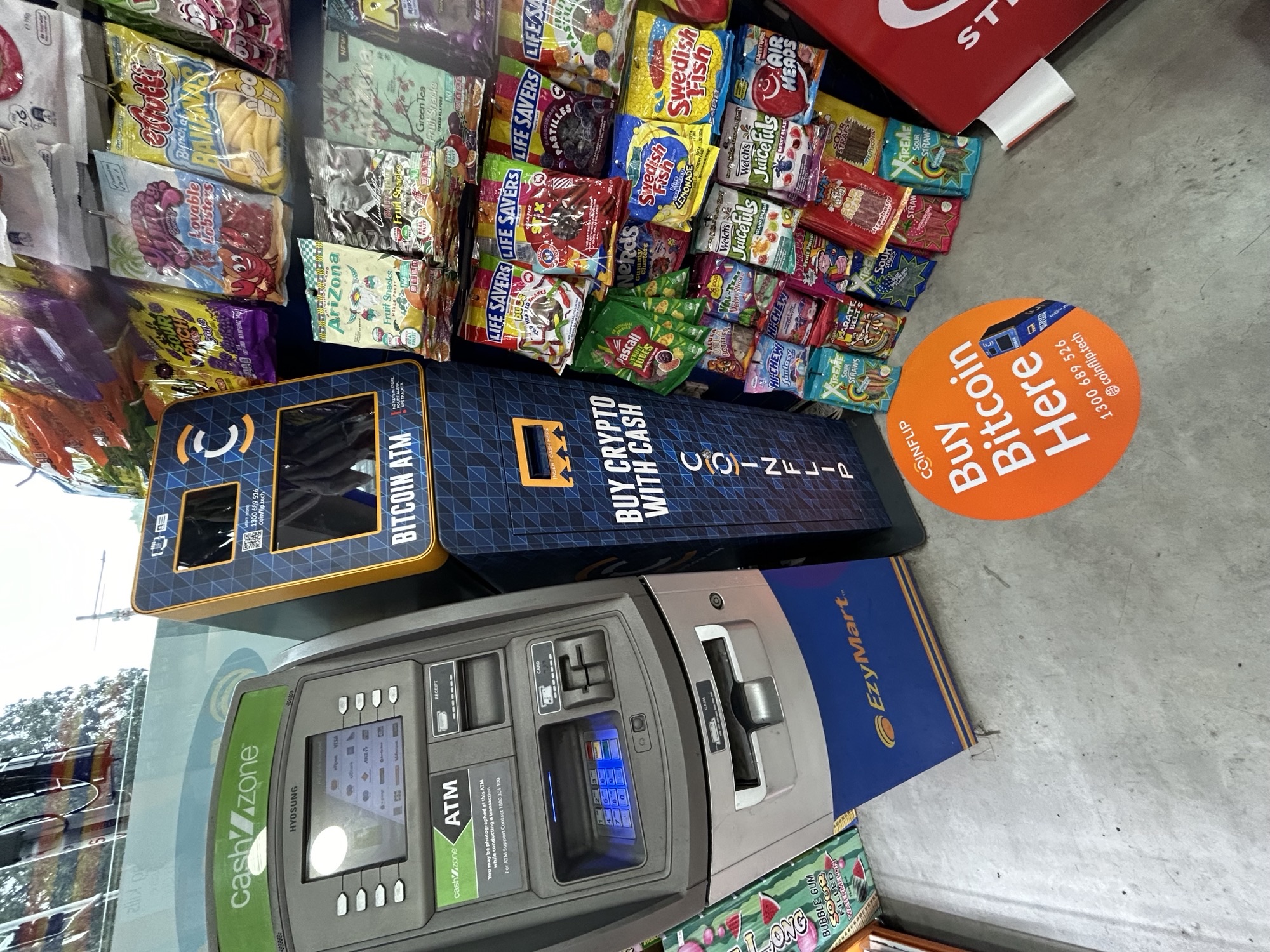 Images CoinFlip Bitcoin ATM - EzyMart 60 Park Street (Sydney)