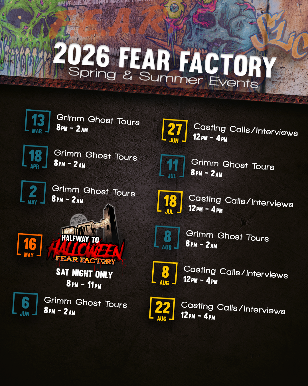 The scares don't wait for Halloween at Utah's most legendary haunted attraction.