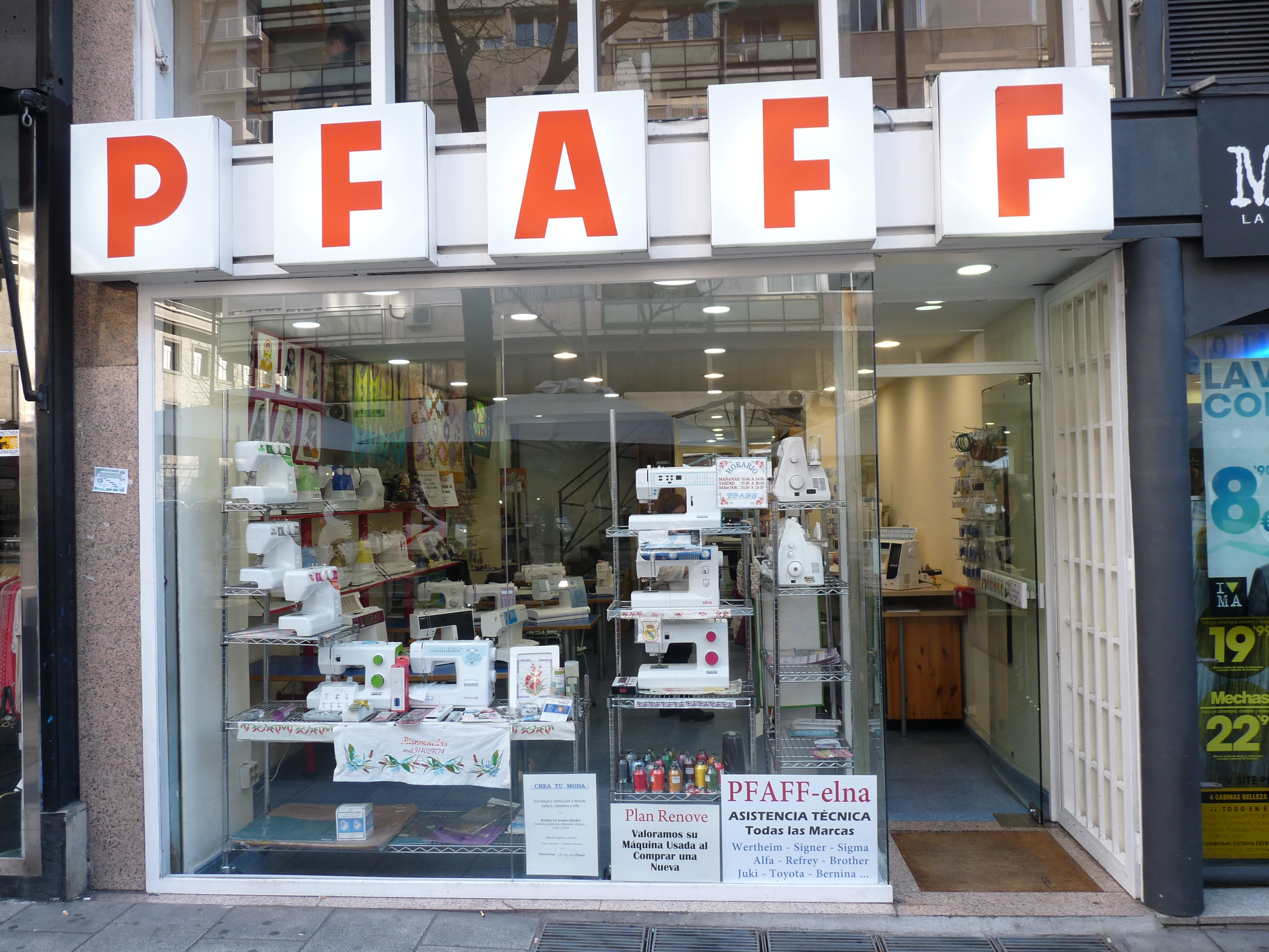 Images Pfaff Conde De Peñalver - Máquinas De Coser