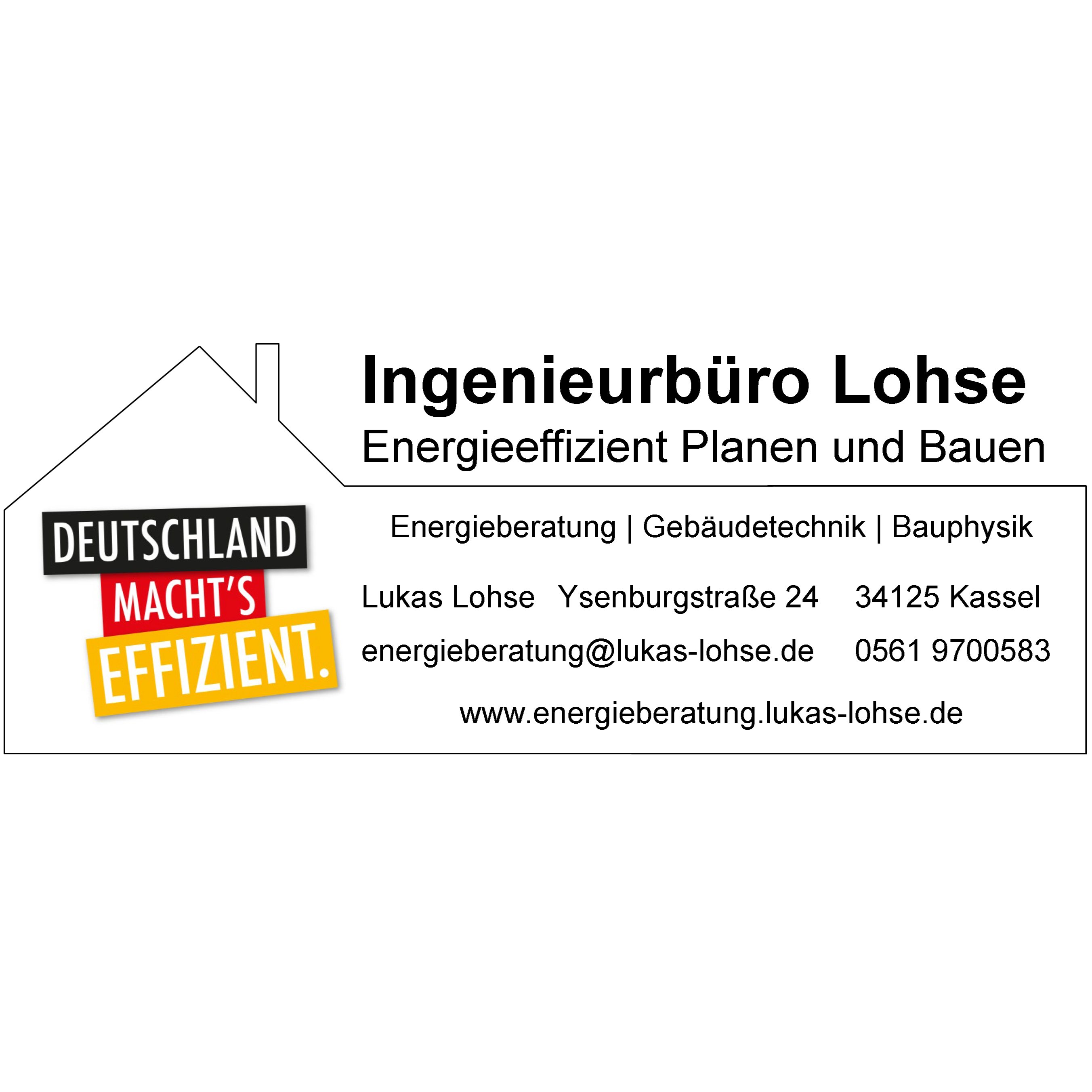 Ingenieurbüro Lohse - Lukas Lohse in Kassel - Logo