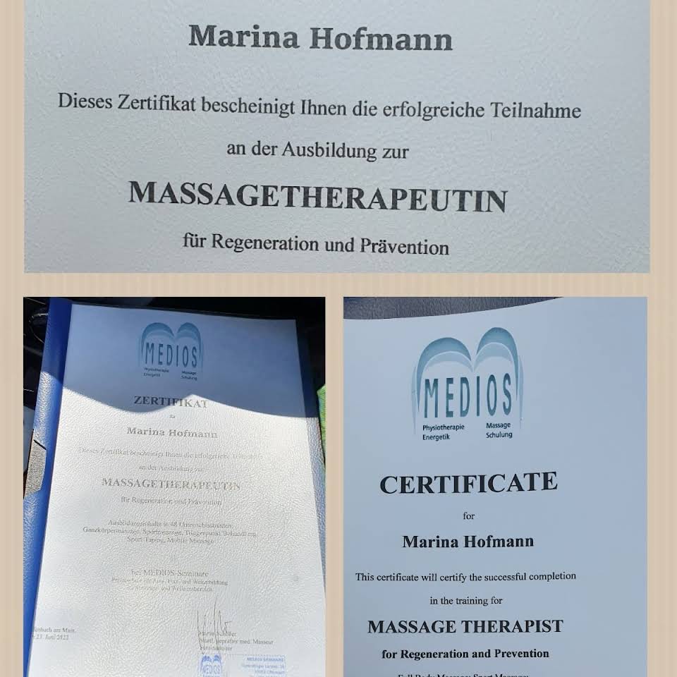MAHOWIAN Marina Hofmann mobile Fußpflege und Massage, Waldstr. 5 in Auenwald