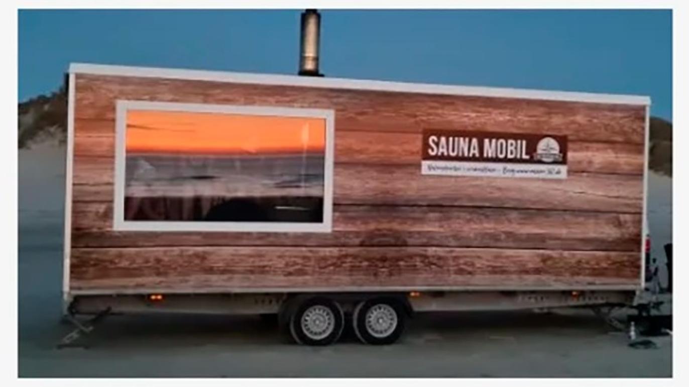 Images Pigen Og Saunamobil