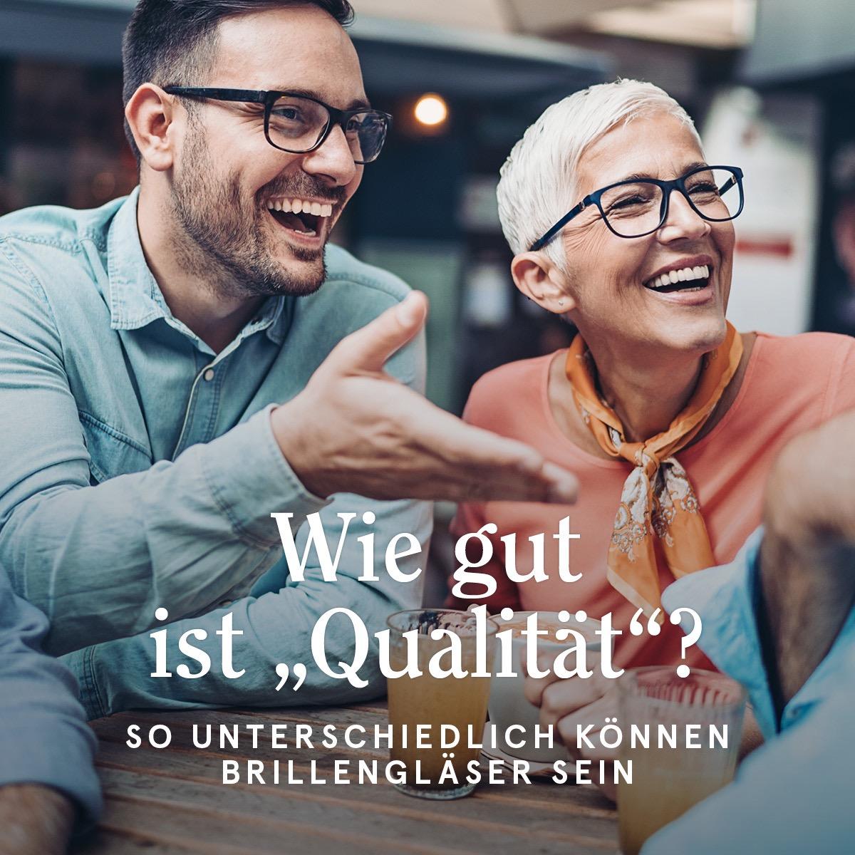 Bild zu Wie gut ist „Qualität“?¿ Ein sehr dehnbarer Begriff. So unterschiedlich können Brillengläser sein. Mehr unter #gstochascharf