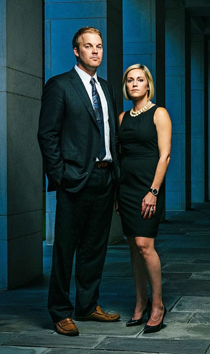 Attorneys Adam and Kelley Young