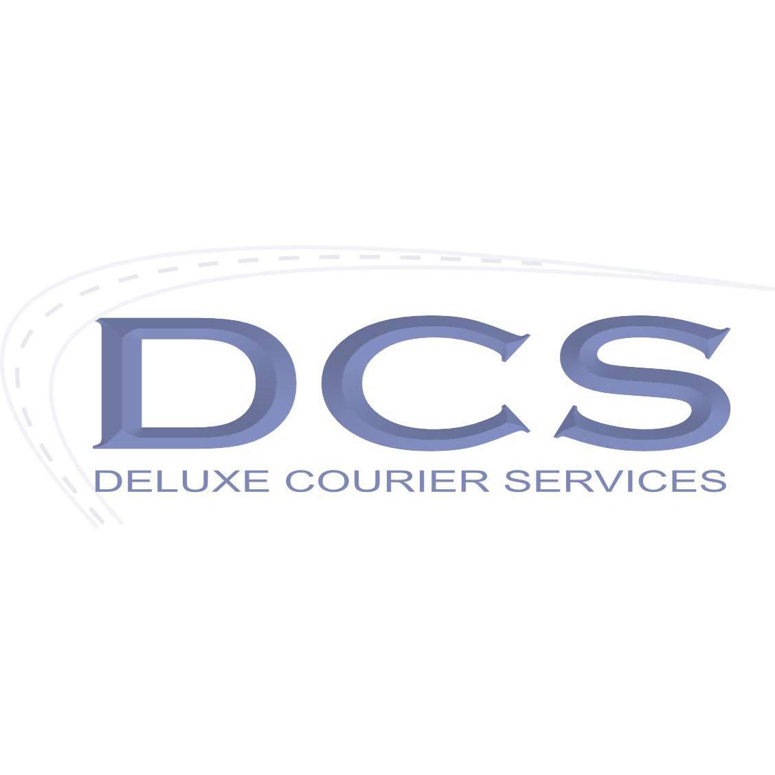 LOGO Deluxe Courier Services Ltd Crewe 01270 382077