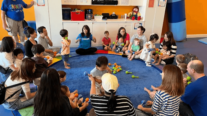 You are your baby’s favorite play partner, and Gymboree gives you new ways to learn and connect together. Our early childhood development classes use movement, music, and sensory play to support your baby during these important first years.