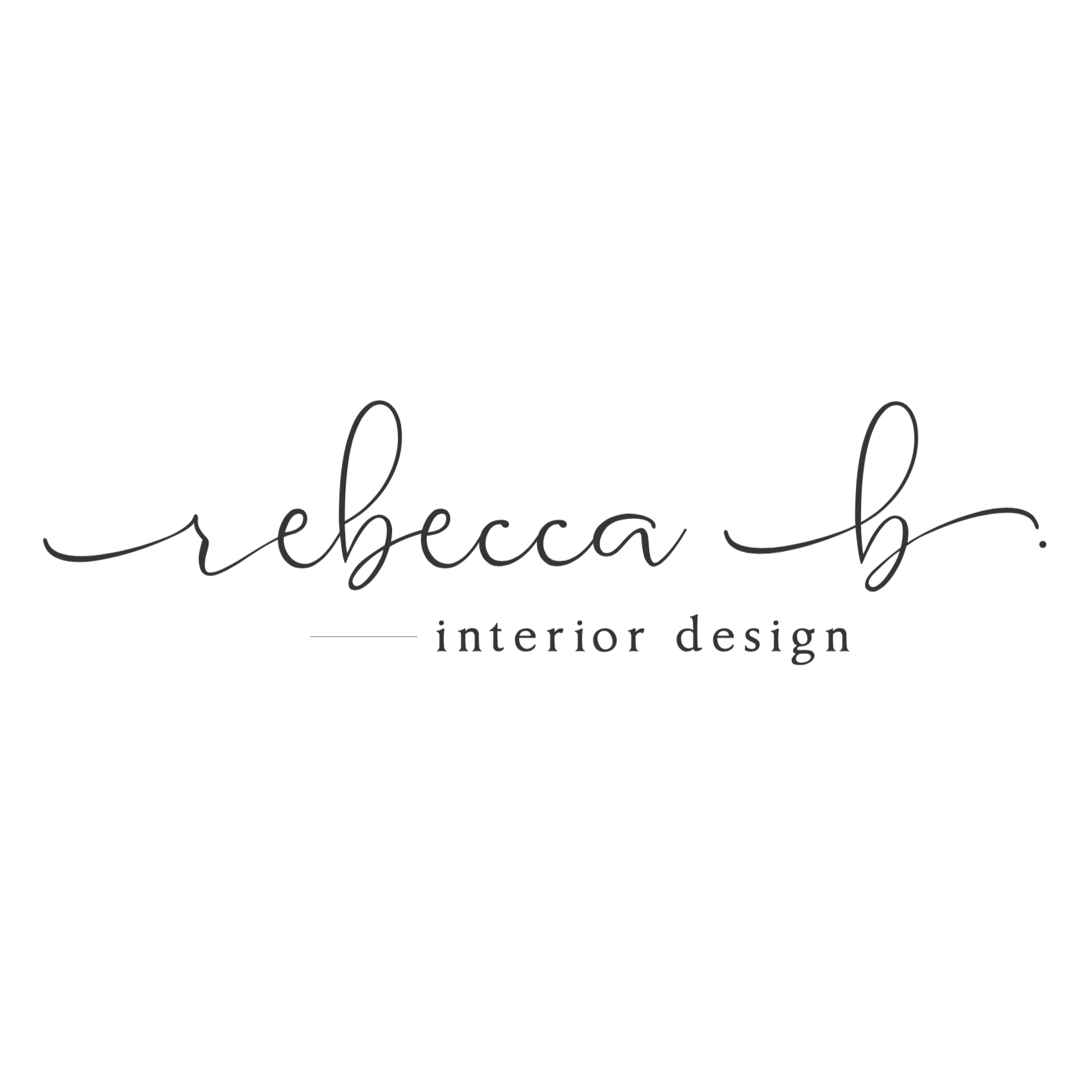 Rebecca B Interior Design Logo