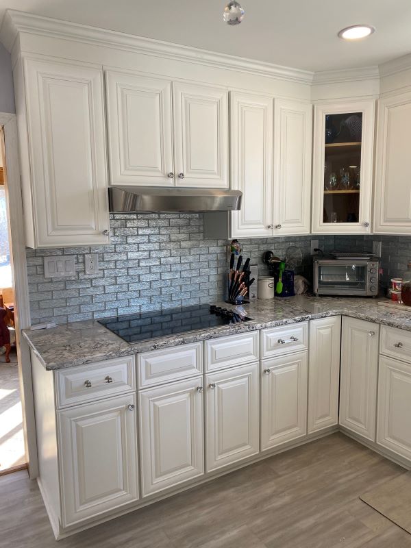 Kitchen Backsplash- quick and cost effective was to update your kitchen and give the room a wonderful new look!