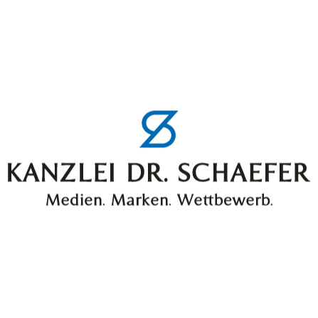 Logo Kanzlei Dr. Schaefer - Medien.Marken.Wettbewerb.