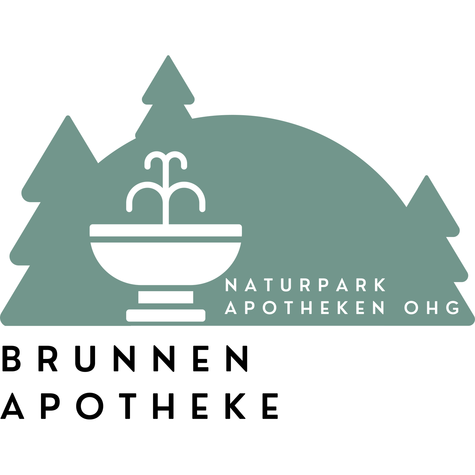 Naturpark-Apotheken OHG, Brunnen-Apotheke in Karlsbad - Logo