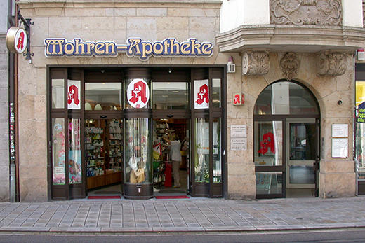 Mohren-Apotheke, Schlösserstr. 9 in Erfurt