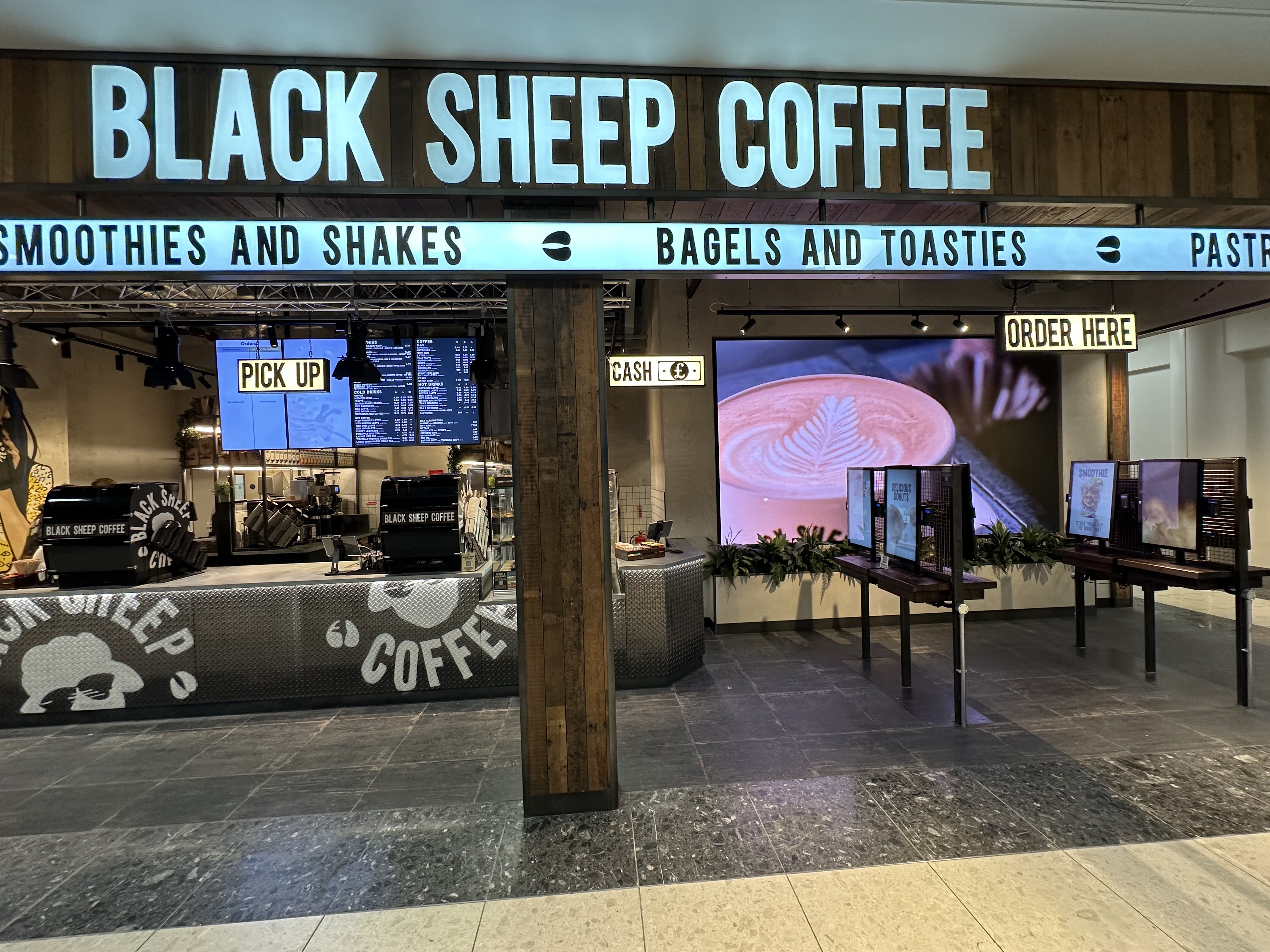 Black Sheep Coffee Gatwick 07897 537257