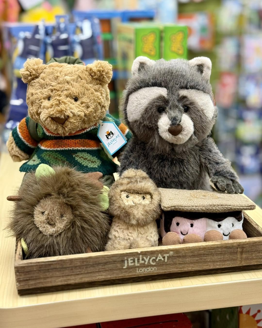 We’re excited about new Jellycat woodland friends!
