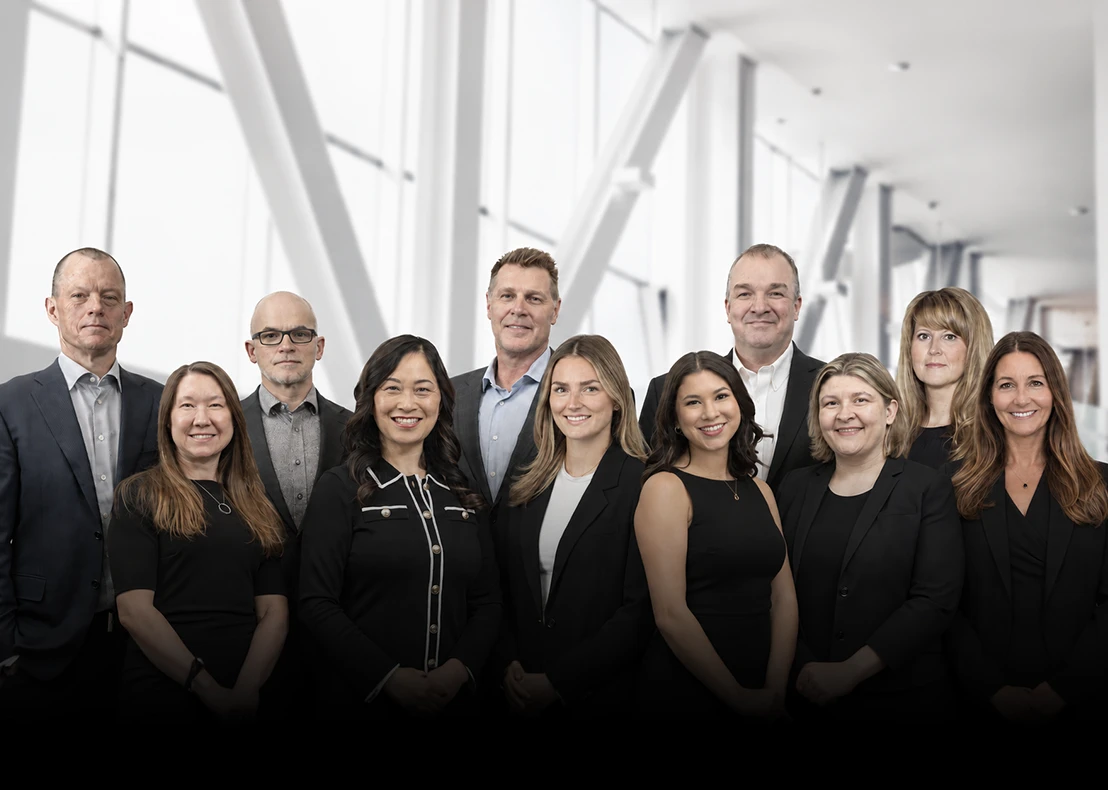 Team photo of Bow Valley Wealth Management Group.