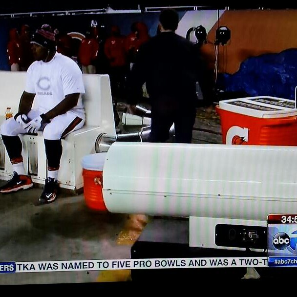 Heaters maintenance & fueled by Ameritemp for the Chicago Bears