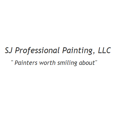 Sj Professional Painting Logo