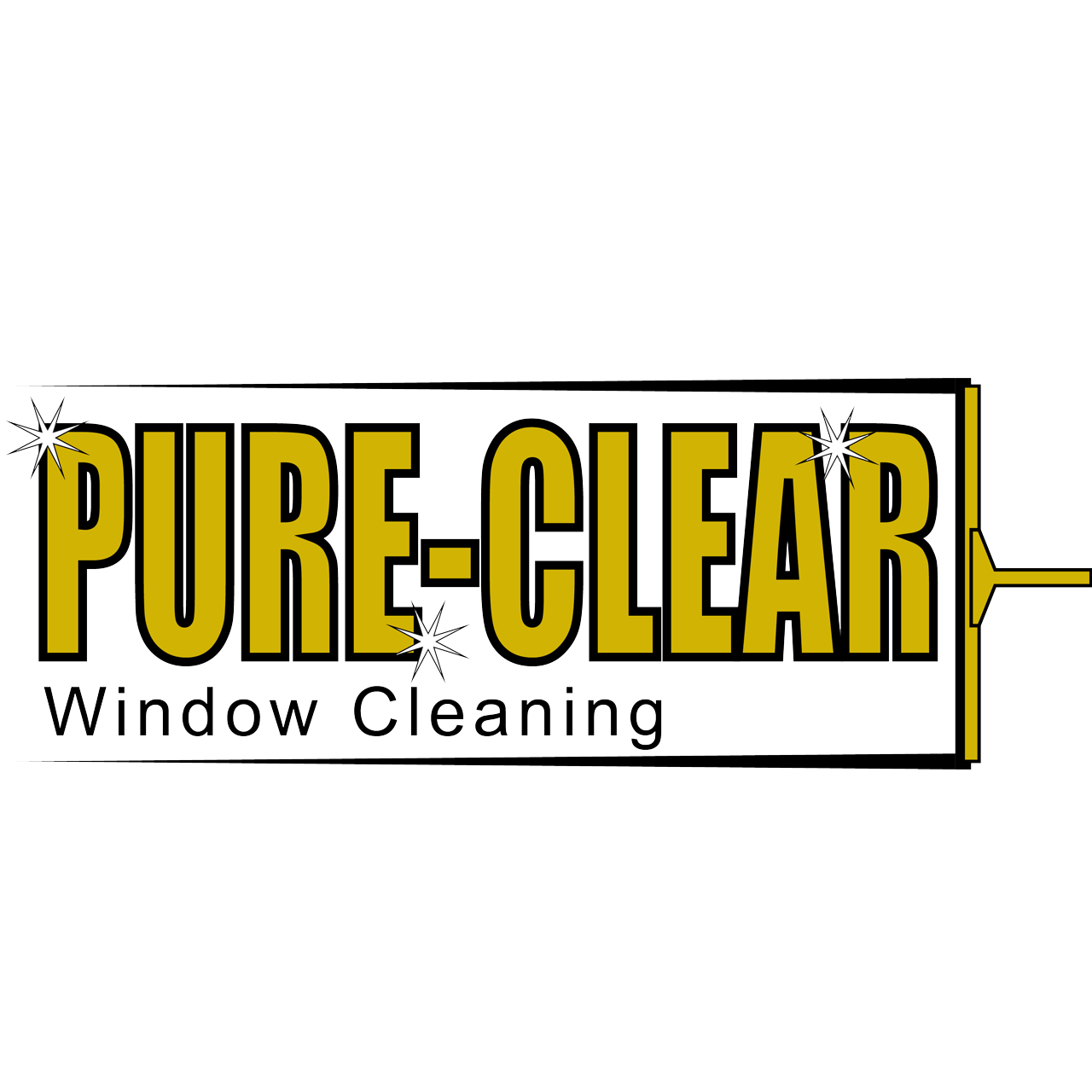 Pure-Clear Window Cleaning Logo