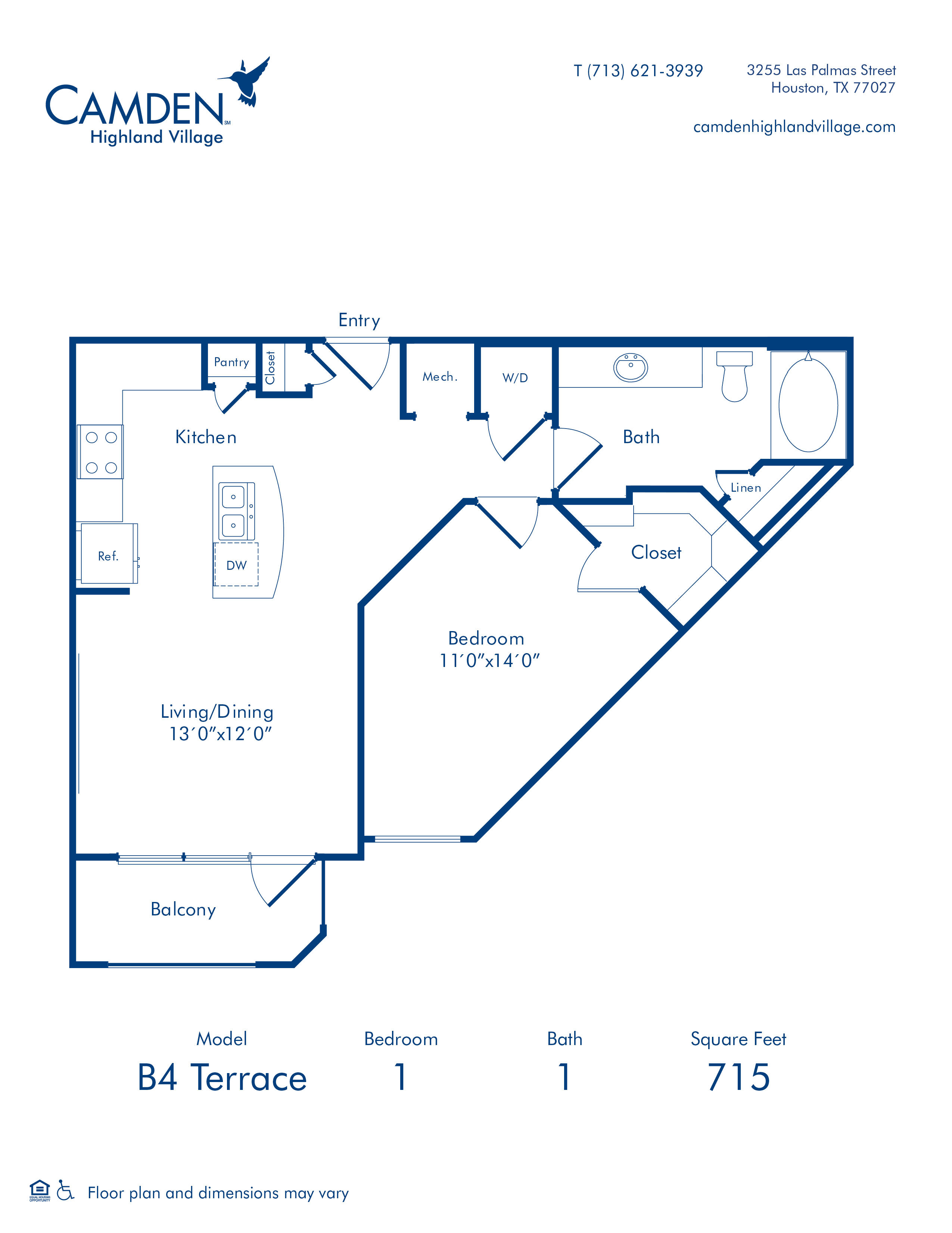 Camden Highland Village Apartments and Townhomes Photo