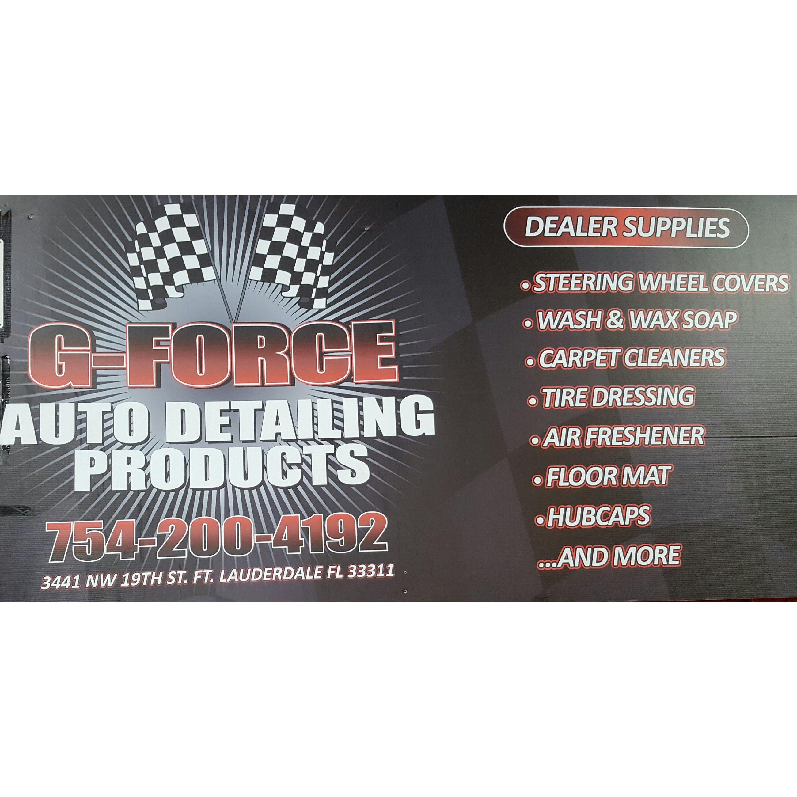 G-Force Auto Detailing Products
