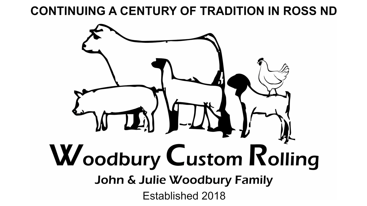 John Woodbury Custom Rolling Logo