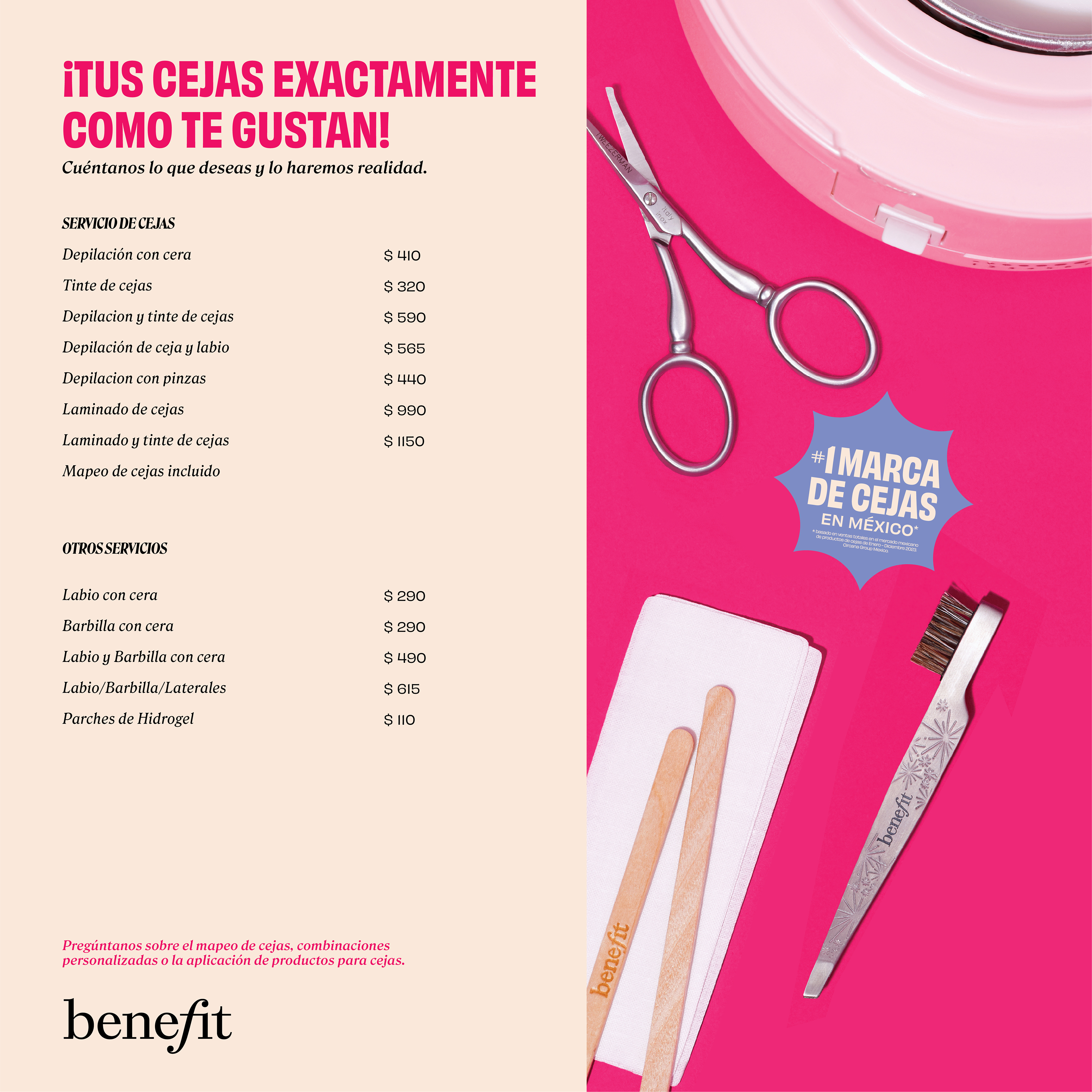 Images Benefit BrowBar Depilación de Cejas