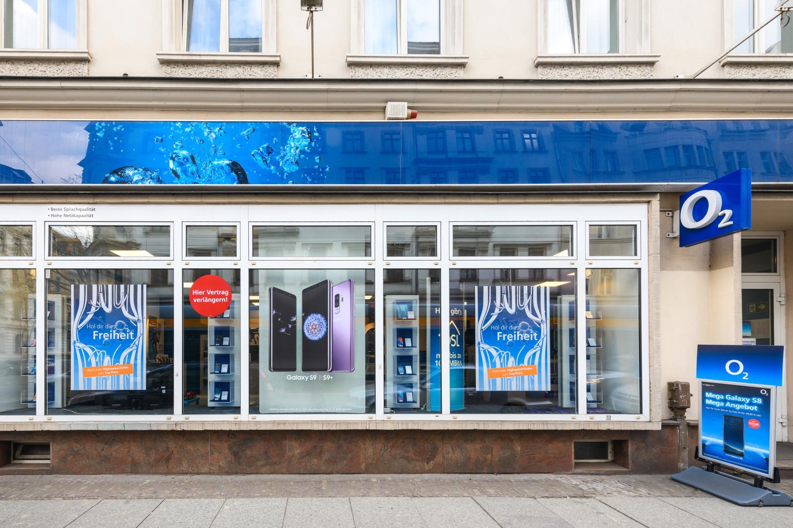 o2 Shop, Jahnallee 15 in Leipzig