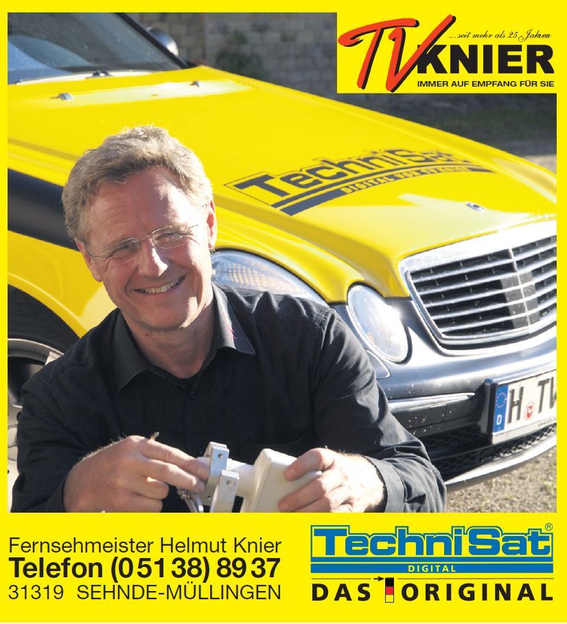 TV Knier, Storchenstr. 4 in Sehnde