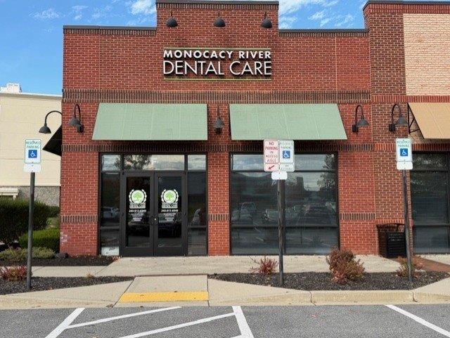 Front of office, Monocacy Dental Care. Dentist in Frederick, MD. 