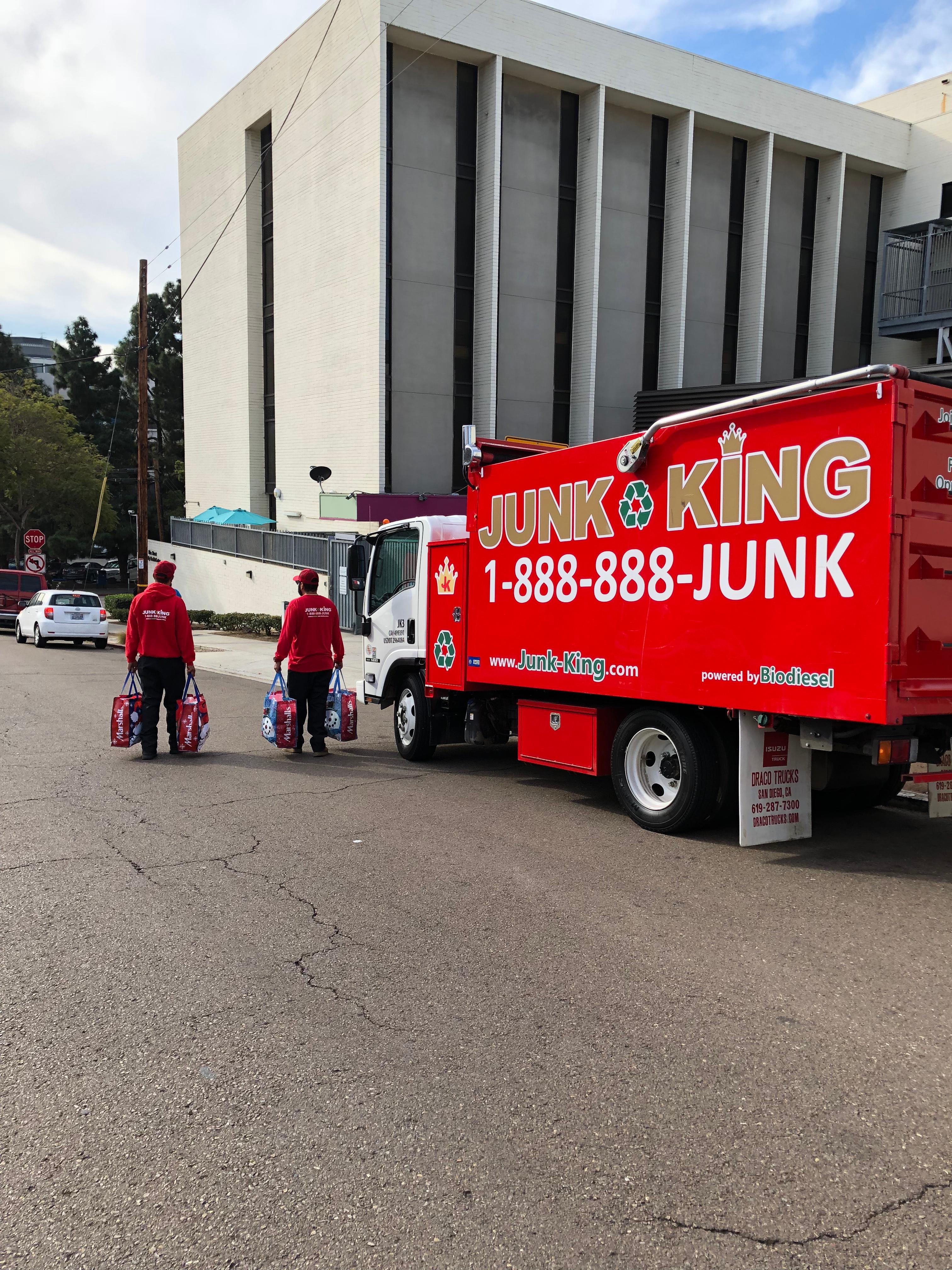 Our Junk King team giving back to the community.
