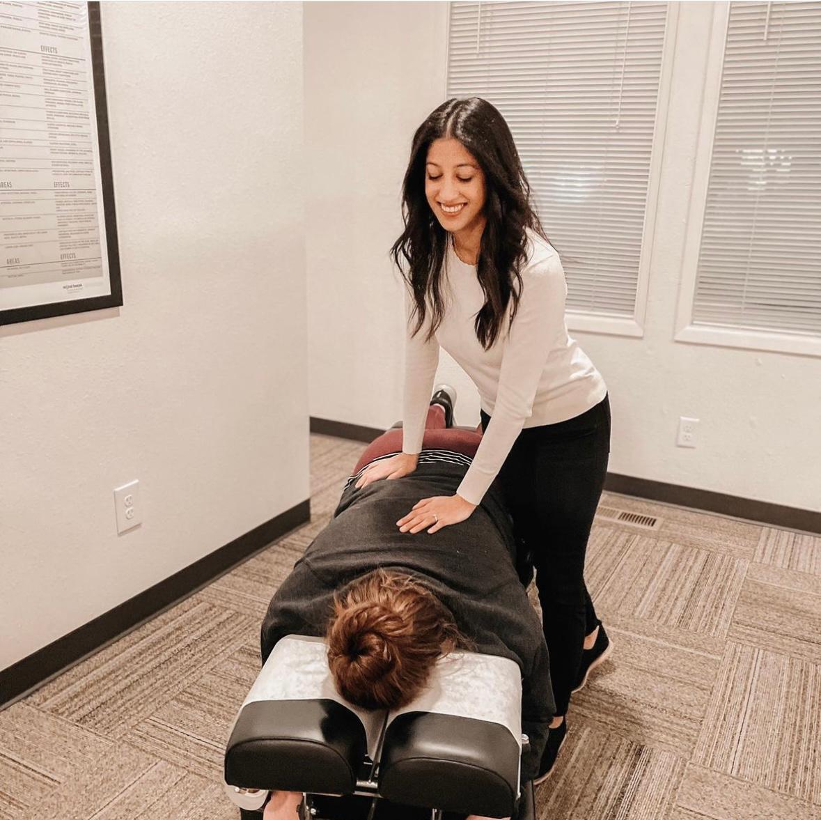 Chiropractic Adjustment at Elevation Spine Center's Chiropractic Office in Bend, Oregon