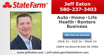 Jeff Eaton State Farm Insurance Agent In 1328 N Van Buren St Enid Ok 73703