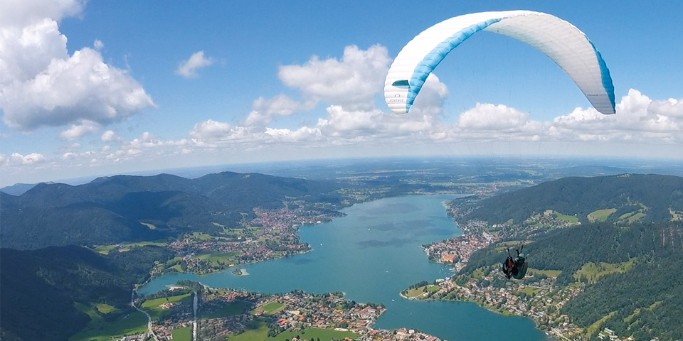 Paragliding Oberbayern powered by Thermik-Flug – Treffpunkt Tegernsee, Wallbergstraße in Rottach-Egern