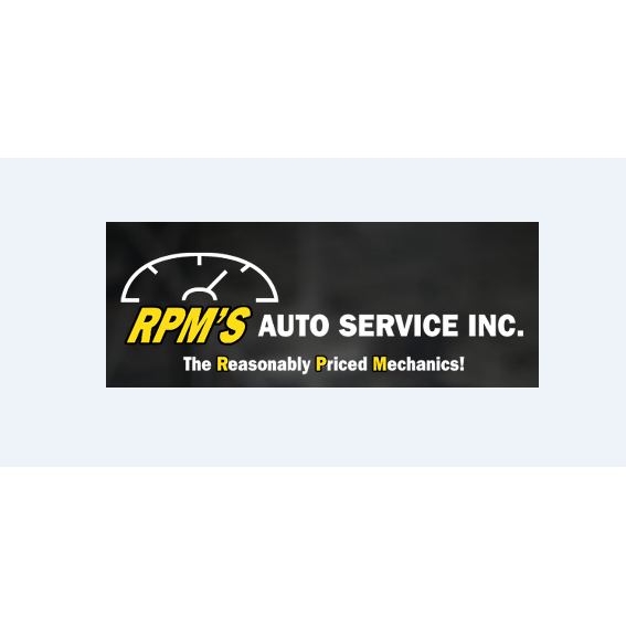 RPM's Auto Service Inc. Logo