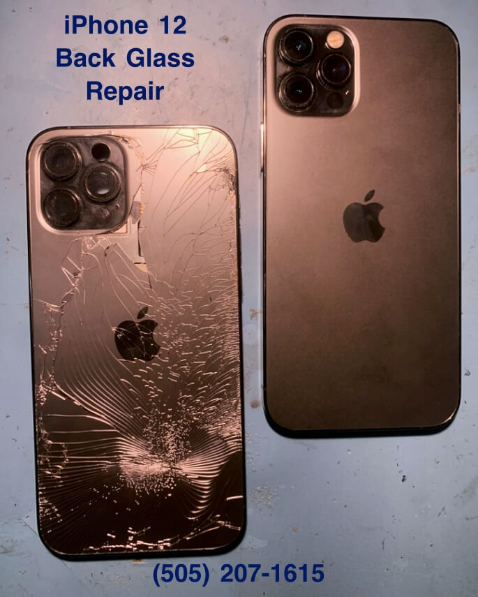 Apple iPhone 12 Back Glass Repair by Pro Phone Repairs of Albuquerque
